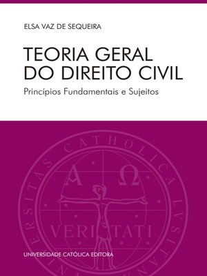cover image of Teoria Geral do Direito Civil